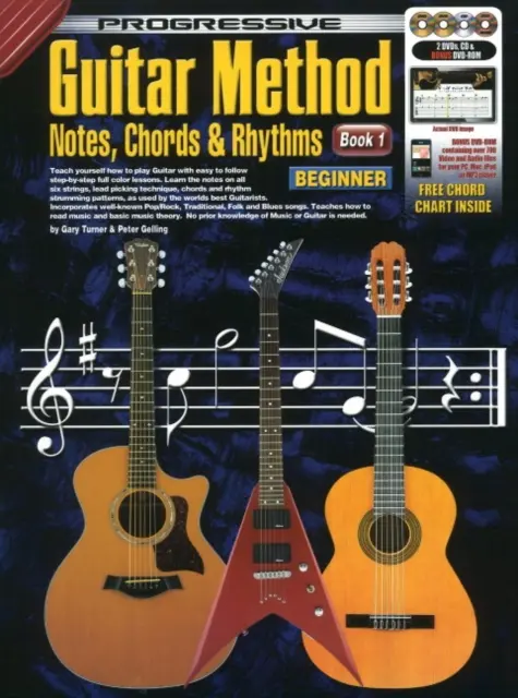 Progressive Gitarrenmethode - Buch 1 - Progressive Guitar Method - Book 1