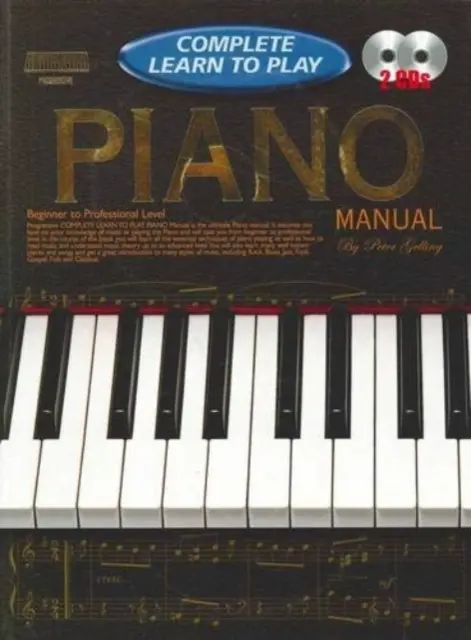 Progressive Complete Learn To Play Piano Manual