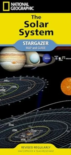 National Geographic Karte des Sonnensystems - National Geographic Solar System Map