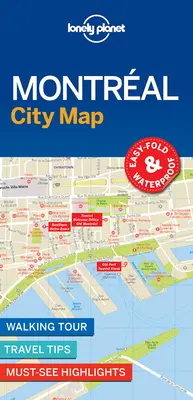 Lonely Planet Montreal Stadtplan - Lonely Planet Montreal City Map