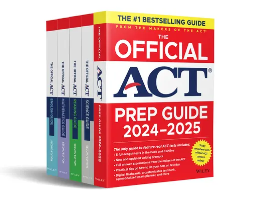 Die offiziellen ACT-Vorbereitungs- und Themenleitfäden 2024-2025 Komplettset - The Official ACT Prep & Subject Guides 2024-2025 Complete Set