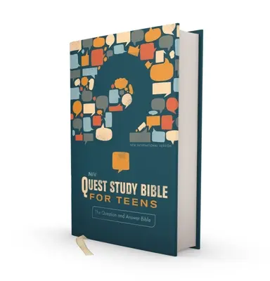 Niv, Quest Studienbibel für Jugendliche, Hardcover, Navy, Comfort Print: Die Frage und Antwort Bibel - Niv, Quest Study Bible for Teens, Hardcover, Navy, Comfort Print: The Question and Answer Bible