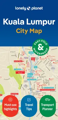 Lonely Planet Kuala Lumpur Stadtplan - Lonely Planet Kuala Lumpur City Map