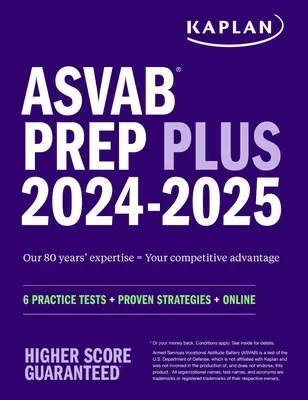 ASVAB Prep Plus 2024-2025: 6 Übungstests + Bewährte Strategien + Online + Video - ASVAB Prep Plus 2024-2025: 6 Practice Tests + Proven Strategies + Online + Video