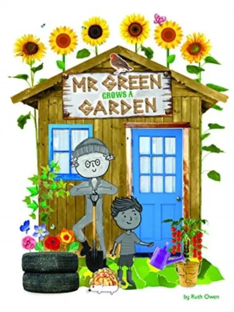 Herr Grün pflanzt einen Garten - Mr Green  Grows a Garden