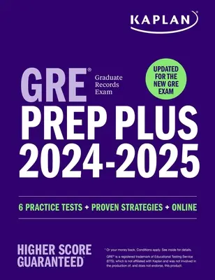 GRE Prep Plus 2024-2025 - Aktualisiert für den neuen GRE - GRE Prep Plus 2024-2025 - Updated for the New GRE