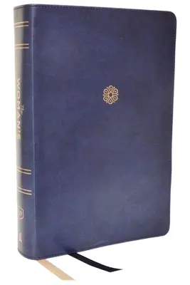 Kjv, Studienbibel für Frauen, Blaue Lederjacke, Rote Schrift, Vollfarbige Ausgabe, Komfortdruck: Gottes Wahrheit empfangen für Gleichgewicht, Hoffnung und Transformation - Kjv, the Woman's Study Bible, Blue Leathersoft, Red Letter, Full-Color Edition, Comfort Print: Receiving God's Truth for Balance, Hope, and Transforma