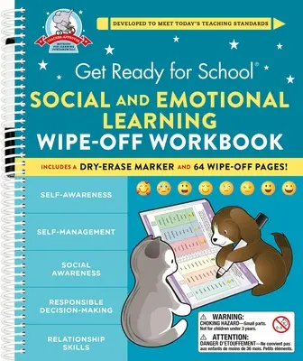 Mach dich bereit für die Schule: Soziales und emotionales Lernen - Arbeitsbuch zum Abwischen - Get Ready for School: Social and Emotional Learning Wipe-Off Workbook