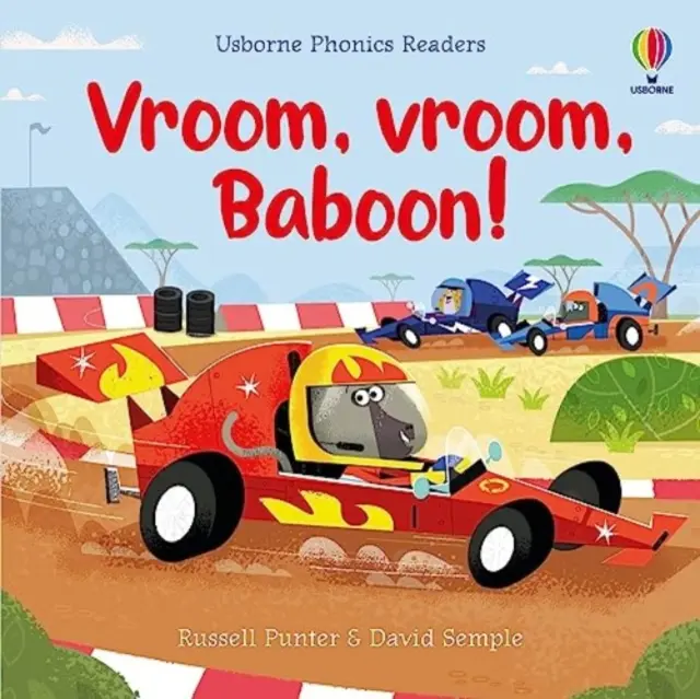 Vroom, vroom, Baboon!