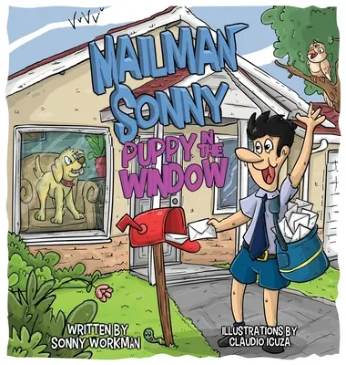 Postbote Sonny Welpe im Fenster - Mailman Sonny Puppy In The Window