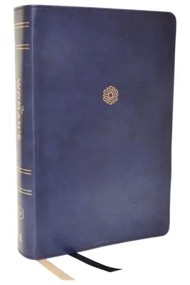 Kjv, Studienbibel für Frauen, Blaue Lederjacke, Rote Schrift, Vollfarbige Ausgabe, Komfortdruck (Daumenregister): Gottes Wahrheit für Gleichgewicht und Hoffnung erhalten - Kjv, the Woman's Study Bible, Blue Leathersoft, Red Letter, Full-Color Edition, Comfort Print (Thumb Indexed): Receiving God's Truth for Balance, Hope