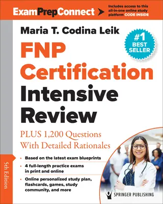 Fnp-Zertifizierung: Intensive Wiederholung: Plus 1.200 Fragen mit detaillierten Begründungen - Fnp Certification Intensive Review: Plus 1,200 Questions with Detailed Rationales