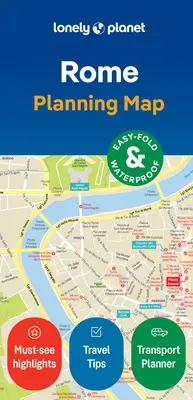 Lonely Planet Rom Stadtplan 2 - Lonely Planet Rome City Map 2