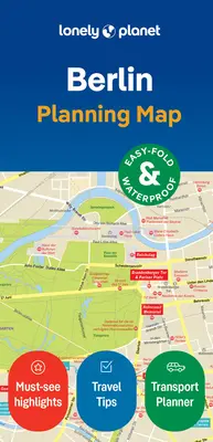 Lonely Planet Berlin Stadtplan 2 - Lonely Planet Berlin City Map 2