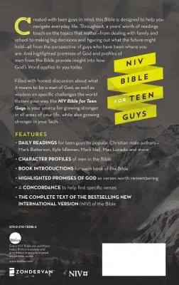 NIV Bibel für Teenager Jungs, Hardcover: Glaube, Weisheit und Stärke aufbauen - NIV Bible for Teen Guys, Hardcover: Building Faith, Wisdom and Strength
