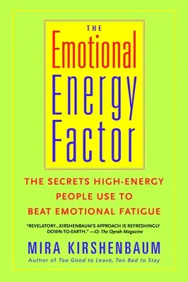 Der emotionale Energiefaktor: Die Geheimnisse energiegeladener Menschen gegen emotionale Erschöpfung - The Emotional Energy Factor: The Secrets High-Energy People Use to Beat Emotional Fatigue