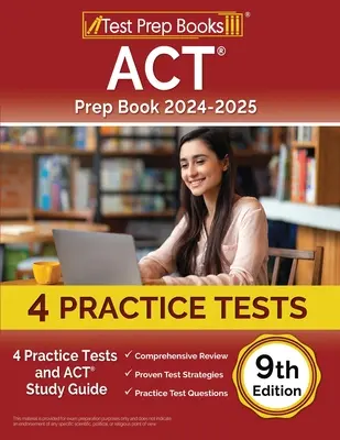 ACT Vorbereitungsbuch 2024-2025: 4 Übungstests und ACT-Studienführer [9. Auflage] - ACT Prep Book 2024-2025: 4 Practice Tests and ACT Study Guide [9th Edition]