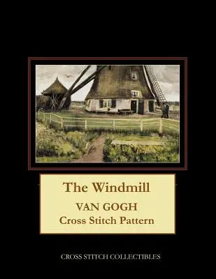 Die Windmühle: Van Gogh Kreuzstich-Muster - The Windmill: Van Gogh Cross Stitch Pattern