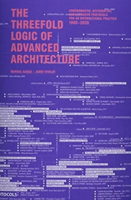 Die dreifache Logik der fortgeschrittenen Architektur: Konforme, distributive und expansive Protokolle für eine informationelle Praxis: 1990-2020 - The Threefold Logic of Advanced Architecture: Conformative, Distributive and Expansive Protocols for an Informational Practice: 1990-2020