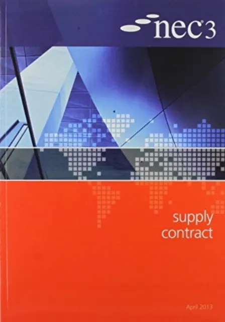 NEC3 Supply Contract Bundle: 5 Bücher Set - NEC3 Supply Contract Bundle: 5 Book Set