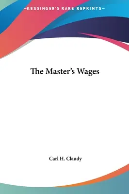 Der Lohn des Meisters - The Master's Wages