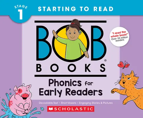 Bob Books - Phonics for Early Readers Hardcover Bind-Up Phonics, Alter 4 und aufwärts, Kindergarten - Bob Books - Phonics for Early Readers Hardcover Bind-Up Phonics, Ages 4 and Up, Kindergarten