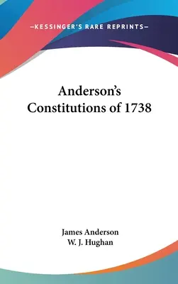 Anderson's Konstitutionen von 1738 - Anderson's Constitutions of 1738