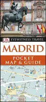DK Eyewitness Madrid Taschenkarte und Reiseführer - DK Eyewitness Madrid Pocket Map and Guide
