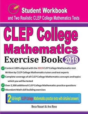 CLEP College-Mathematik-Übungsbuch: Student Workbook und zwei realistische CLEP-College-Mathematik-Tests - CLEP College Mathematics Exercise Book: Student Workbook and Two Realistic CLEP College Mathematics Tests